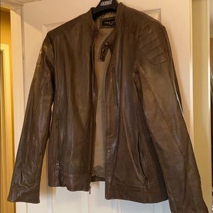 Black Rivet men’s leather